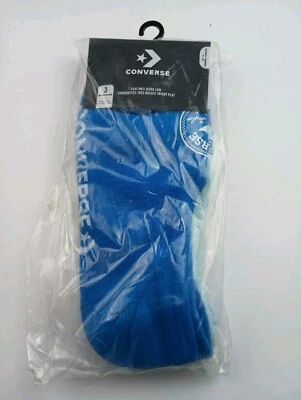 Calcetines ultra bajos de punto plano Converse para mujer 3 pares talla 4-10 Foto 1 de 2