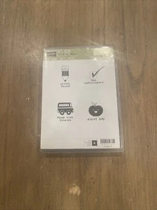 Stampin Up From Your Teacher rubber cling stamps school 122732 - Picture 1 of 3