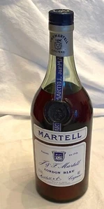 Martell Cordon Bleu Cognac ungeöffnet, um die 1950er Jahre, Rarität, sehr selten - Bild 1 von 4