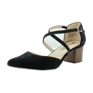 Hush Puppies Sofie Cross Pump Black Womens Shoes Size 8.5 M Sandals - Picture 1 of 8