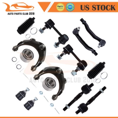 Front Tie Rod End Control Arm Ball Joint Wheel Bearning Fits 98-02 Honda Accord - Изображение 1 из 4