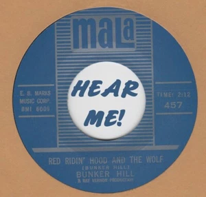 R&B REPRO: MALA–BUNKER HILL–RED RIDING HOOD AND THE WOLF/ NOBODY KNOWS - Picture 1 of 1