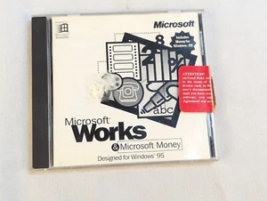 Microsoft Works & Microsoft Money 97 - Designed For Windows 95 PC CD - Picture 1 of 5