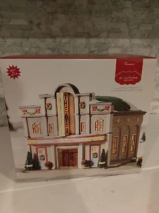 St. Nicholas Square Theater Lights Up Illuminated Christmas Decor Hand Painted - Picture 1 of 7