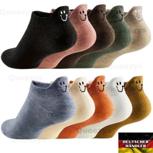 10er Pack Sneaker Socken Herren Unisex Freizeit Kurzsocken Freizeit Polyester - Bild 1 von 10