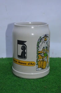 ANCIENNE CHOPE BIÈRE JEANNE D ARC PA CRUCHE BROC - Imagen 1 de 4