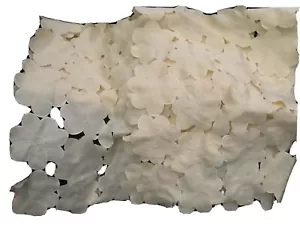 SAM HEDAYA "2" GELBE WUNDERSCHÖNE TISCHLÄUFER. JE 72” X 14” Cut-Out Design NEU - Bild 1 von 4