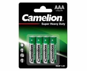 200 x Camelion R03 AAA Micro Batterie Super Heavy Duty 1,5V Zink Kohle 50 x 4er - Bild 1 von 2