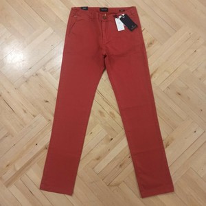 Pantaloni da uomo chino rossi in cotone | Acquisti Online su eBay