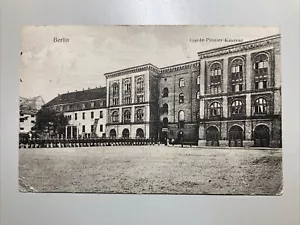 1915 alte AK Berlin Garde Pionier Kaserne - Bild 1 von 2
