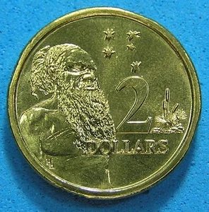 Australia 2 Dollars Coin 1988 HH Lustrous UNC KM-101, Free S/H after 1st item - Bild 1 von 2