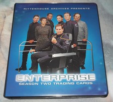 Rittenhouse STAR TREK ENTERPRISE SEASON TWO Binder Cards Autograph