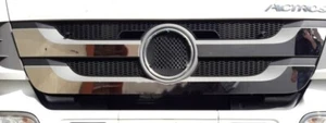 3 Piezas Rejilla Delantera Decoraciones para Mercedes Actros MP3 MP2 Ejes Acero - Afbeelding 1 van 4