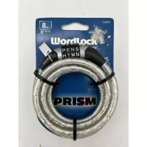 WordLock Bicycle Combination Flex Steel Cable Lock 5ft X 8mm Prism Bike Lock - Picture 1 of 2