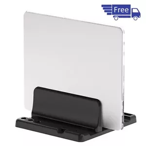 Vertical Laptop Stand - Holder - Adjustable Single Slot - Space Saver 3 in 1 - Picture 1 of 6
