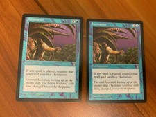 2x Hesitation | Stronghold | MTG Magic The Gathering Cards