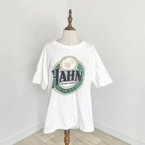 Vintage Hahn Limited Edition T-shirt Size XXL Premium Lager Beer Single Stitch - Picture 1 of 9