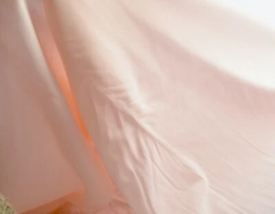 100%Nylon Tricot stretch fabric 40 denier lingerie, slips, pajama _ Havenly pink - Image 1 of 4