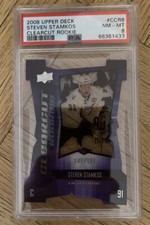 2008-09 Upper Deck Steven Stamkos Clearcut Rookies Acetate 047/100 PSA 8 NM-MT