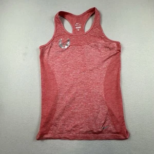 Nike Tank Womens Medium Orange OREGON PROJECT Dri-Fit Knit Running Tank Stretch - Picture 1 of 11