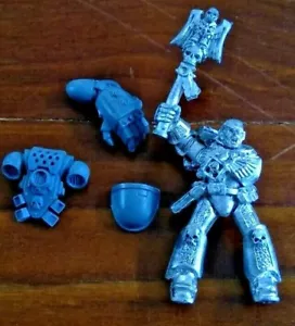 Warhammer 40K Space Marines Chaplain Metal OOP (^^25 - Picture 1 of 1