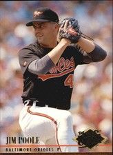 1994 Ultra Baltimore Orioles Baseball Card #8 Jim Poole