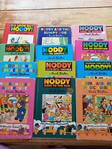 12 Vintage Noddy Books