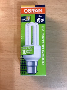 Energy Saving Warm White LED Light Bulb OSRAM - 11w=60w FREEPOST - Picture 1 of 1