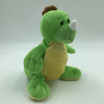 Ganz Plush Key Lime Dino Stuffed Animal HM185 No Code 9" Webkinz Dinosaur 2 - Image 1 of 4