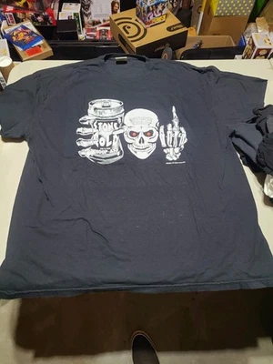 Mens Btdga WWE Stone Cold Steve Austin Double Sided Skull Whoop Shirt XXL 2XL - Image 1 of 4