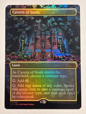 Cavern of Souls (0345) Borderless FOIL - Lost Caverns of Ixalan - LP MTG - Image 1 of 2
