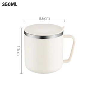 Mug Coffee Tea Comfortable Handle Outdoor/Indoor Use Portable Brand New - Picture 1 of 19
