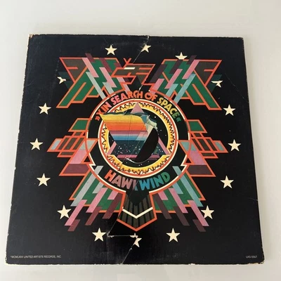 Hawkwind*In Search Of Space* LP RECORD 1972 United Artists  UAS-5567 - Image 1 of 4