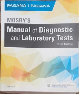 Mosby's Manual of Diagnostic and Laboratory Tests by Timothy J. Pagana and... - Picture 1 of 3