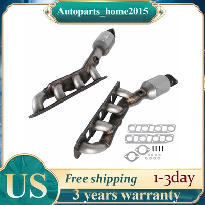 Convertidor catalítico para Nissan Titan/NV2500 NV3500 2017-2021 5,6 L V8 LH + RH EPA Foto 1 de 4