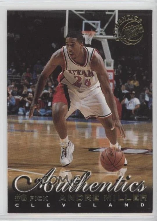 1999 Press Pass Authentics Andre Miller #8 Rookie RC - Image 1 of 2