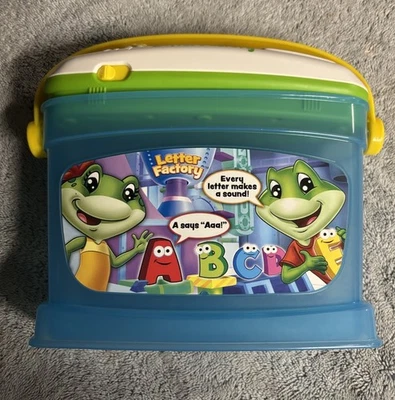 Leapfrog Letter Factory Talking Phonics - Bucket Case - Complete- Batteries Inc. - Image 1 of 4