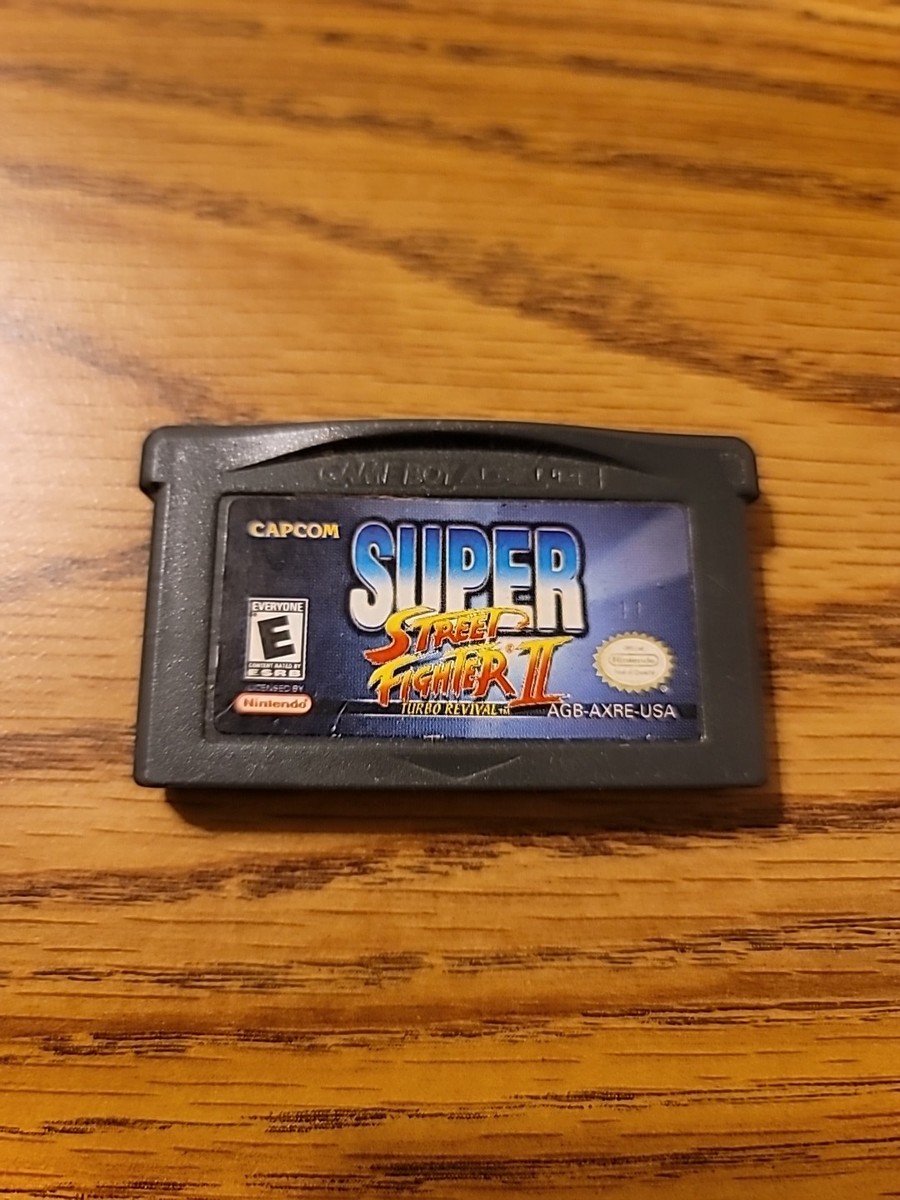 Nintendo Game Boy Advance Super Street Fighter II Turbo