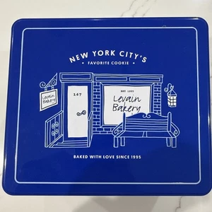 Levain Bakery New York Citys Lieblings-Keksdose blau 8x7x4,5" groß rechteckig - Bild 1 von 7