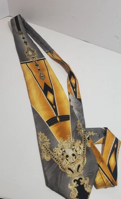 Corbata Demaggio Diseño Colgante Western Vaquero Amarillo Foto 1 de 3