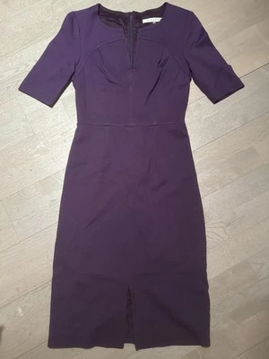 Vestido Vaina Trina Turk Ponte en Púrpura, Talla 2 Foto 1 de 4