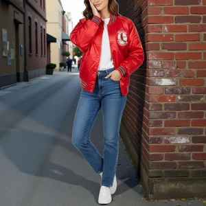 Vintage St Louis Cardinals Locker Line Satin Bomber 90s Jacket  - Bild 1 von 6