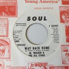 70s Motown - JR WALKER/ALL STARS - Wy back home - 1971 US SOUL PROMO VG+