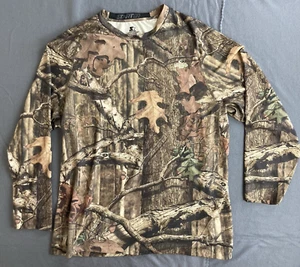 Starter Mossy Oak Shirt Men's 3XL Camo Break Up Infinity Dri-Star Long Sleeve - Picture 1 of 8
