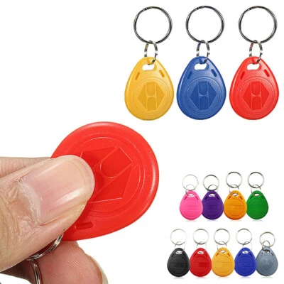 10pcs 125khz RFID Proximity ID Card Token Tags Key Key Fobs Access Control - Image 1 of 4