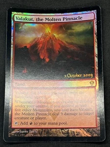 Magic the Gathering MTG Valakut, the Molten Pinnacle Land Zendikar Launch Party - Picture 1 of 2
