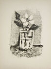 Blumen im Glas. Pablo Picasso Lithographie (Bloch 450; Cramer Books 58).
