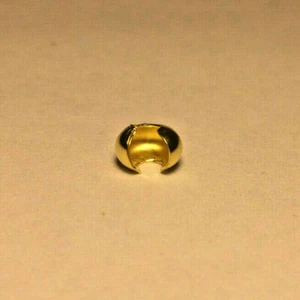 New Unfinished Brass Ball Pull For #6 Beaded Pull Chain, 1/4" Diameter #BC604 - Picture 1 of 3