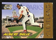 1996 Pinnacle Summit Ballparks/8000 #2 Albert Belle Cleveland Indians Card