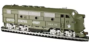 Model Power HO GAUGE F2A US ARMY Diesel Locomotive Engine #6813~ NEW in BOX - Picture 1 of 2